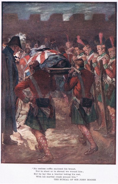 No Useless Coffin Enclosed His Breast by William Rainey
